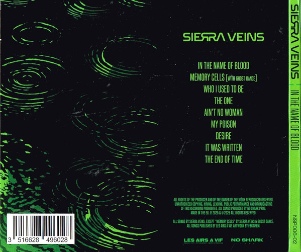 Sierra - In The Name Of Blood | No Shark Prod (NPS006-02) - 2