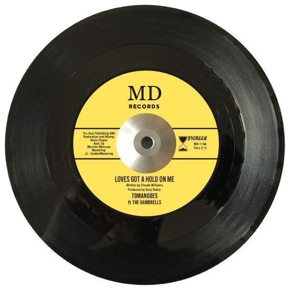 The Tomangoes Ft The Gambrells - Love's Got A Hold On Me | MD Records (MD-119)