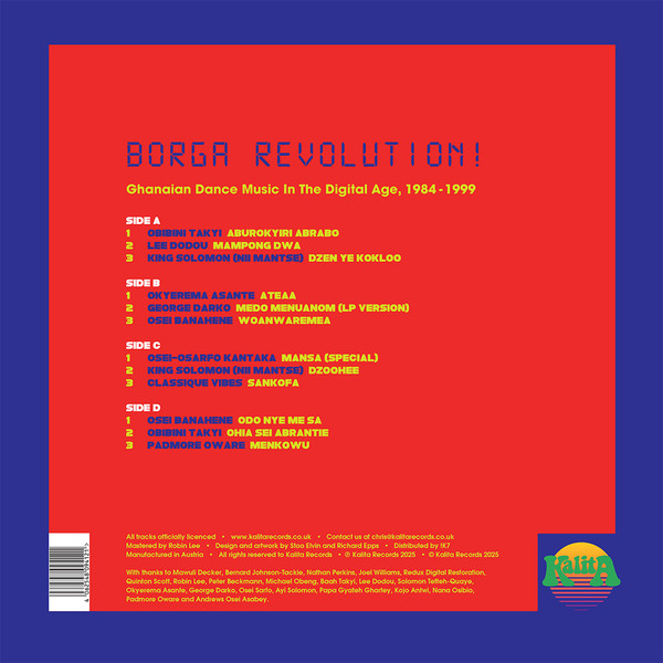 Various - Borga Revolution! Ghanaian Dance Music In The Digital Age, 1984-​1999 (Volume 3) | Kalita Records (KALITA LP012) - 2