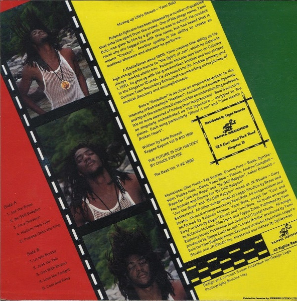 Yami Bolo - Cool And Easy | Tappa Records (none) - 2