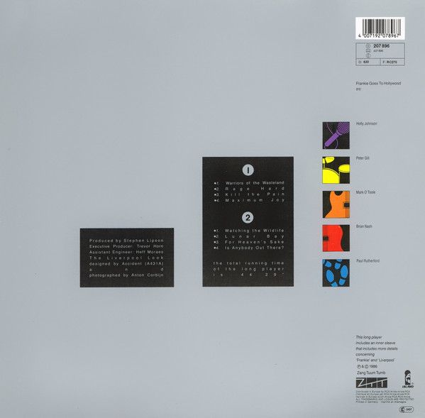 Frankie Goes To Hollywood - Liverpool | Island Records (207 896) - 2