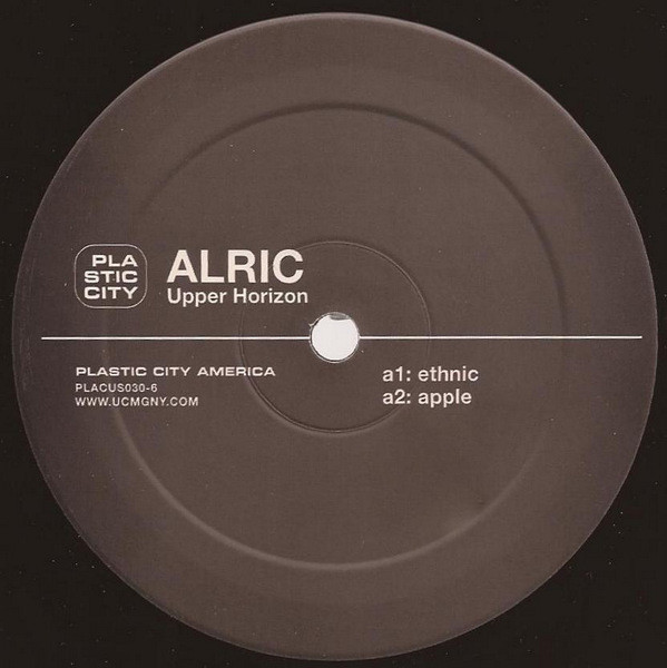 Alric - Upper Horizon | Plastic City America (PLACUS030-6)