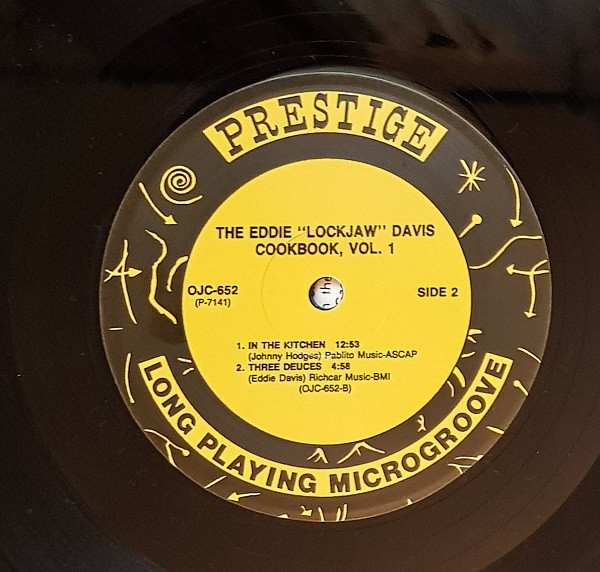 Eddie "Lockjaw" Davis With Shirley Scott , Jerome Richardson - The Eddie "Lockjaw" Davis Cookbook Vol. 1 | Original Jazz Classics (OJC-652) - 4