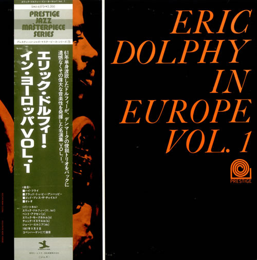Eric Dolphy - In Europe, Vol. 1 | Prestige (SMJ-6575)