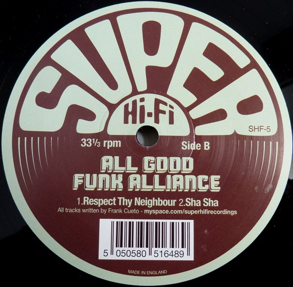 All Good Funk Alliance - Avance! | Super Hi-Fi (SHF-5) - 2