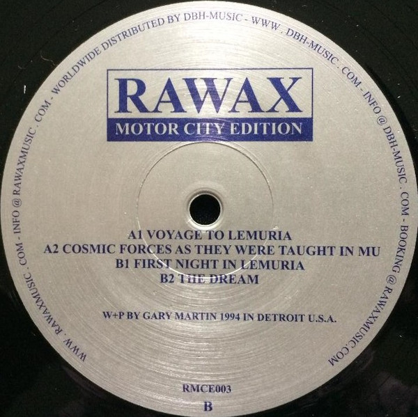 Gigi Galaxy - Lemuria EP | Rawax (RMCE003) - main