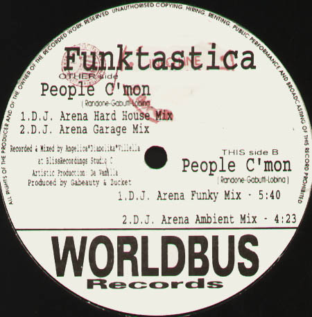 Funktastica - People C'Mon | Worldbus Records (WB1020)