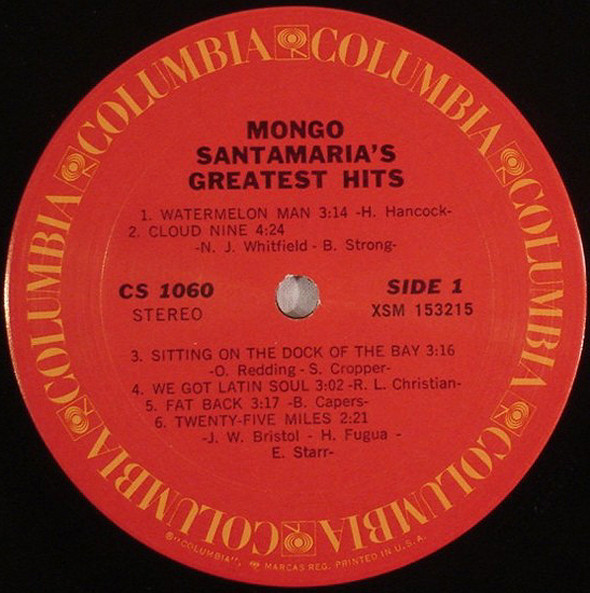 Mongo Santamaria - Mongo Santamaria's Greatest Hits | Columbia (CS 1060) - 2 Mongo Santamaria - Mongo Santamaria's Greatest Hits | Columbia (CS 1060) - 2