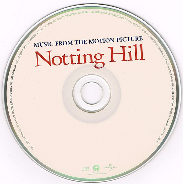 Various - Notting Hill (Music From The Motion Picture) | Island Records (314 546 196-2) - 3