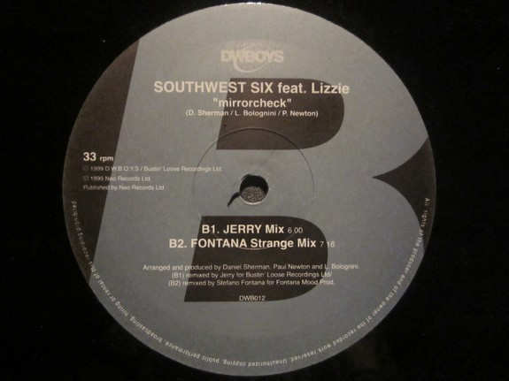 Southwest Six Feat. Lizzie - Mirrorcheck | DWBoys (DWB012)