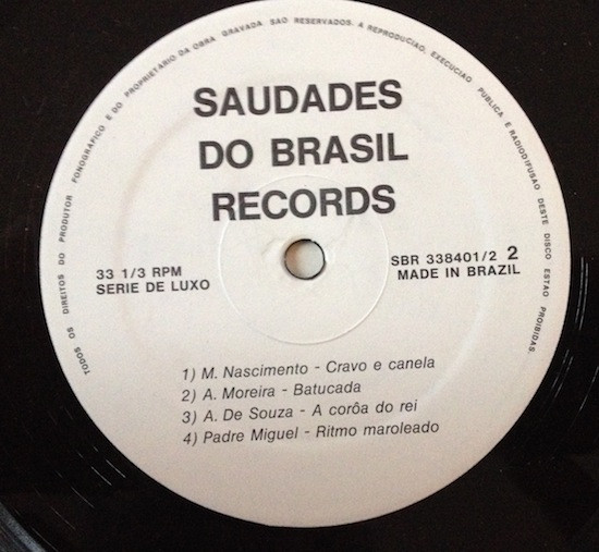 Various - Beat Of Brasil | Saudades Do Brasil Records (SBR 338401) - 4