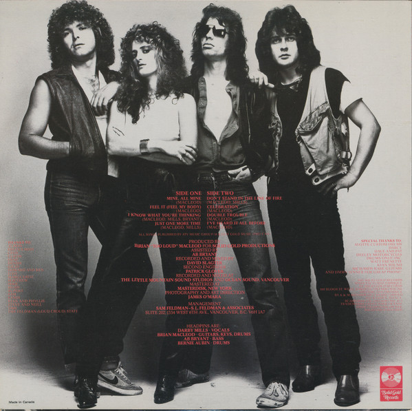 Headpins - Line Of Fire | Solid Gold Records (SGR 1017) - 2