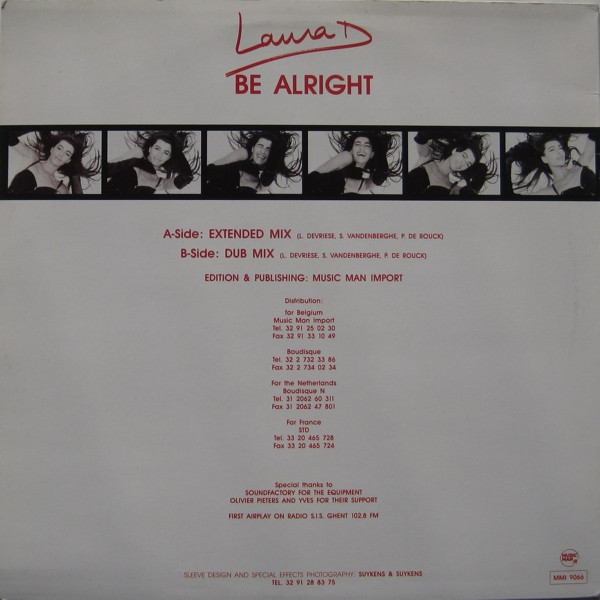 Laura D. - Be Alright | Music Man Records (MMI 9066) - 2 Laura D. - Be Alright | Music Man Records (MMI 9066) - 2