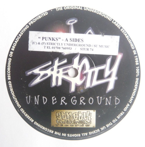 A-Sides - Punks | Strictly Underground Records (STUR 74)