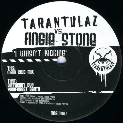 Tarantulaz Vs. Angie Stone - I Wasn't Kidding | Tarantulaz (ANGIE001) - main