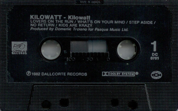 Kilowatt - Kilowatt [Cassette] | Dallcorte Records (DC 0701) - 3