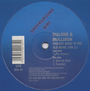 Malone & Mollison - Back To The Old Skool (Vol. 1) | Underground Vibe (UV5)