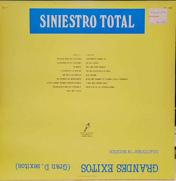 Siniestro Total - Gran D Sexitos | DRO (4D-230) - main Siniestro Total - Gran D Sexitos | DRO (4D-230) - main