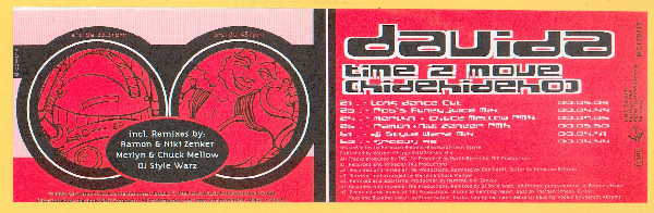 Davida - Time 2 Move (Hide Hide Ho) | L.M.E. Records (MCT 70217)