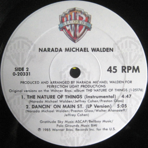 Narada Michael Walden - The Nature Of Things | Warner Bros. Records (0-20331) - 4