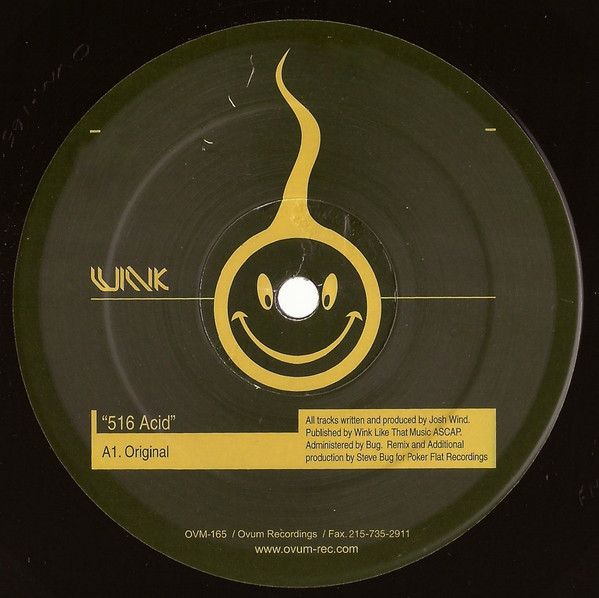 Josh Wink - 516 Acid | Ovum Recordings (OVM165)