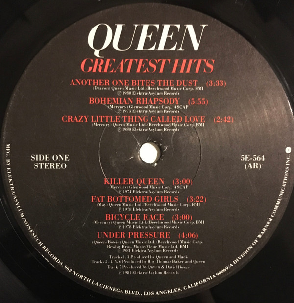 Queen - Greatest Hits | Elektra (5E-564) Queen - Greatest Hits | Elektra (5E-564)