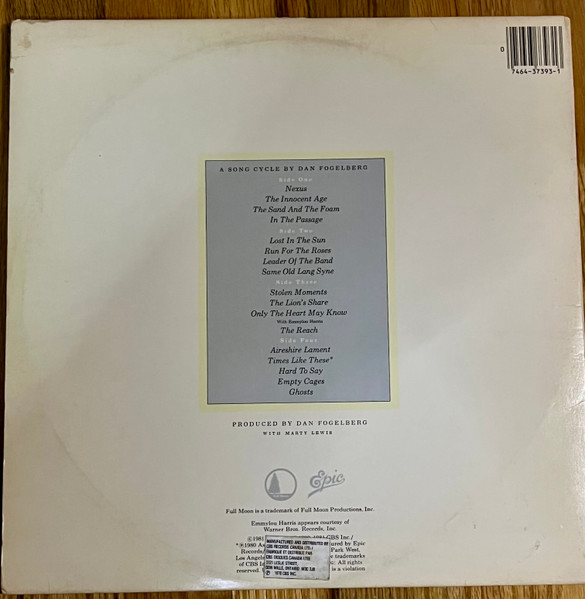 Dan Fogelberg - The Innocent Age | Epic (KE2 37393) - 4 Dan Fogelberg - The Innocent Age | Epic (KE2 37393) - 4