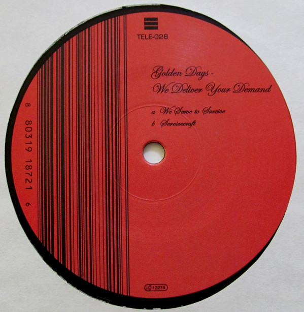 Golden Days - We Deliver Your Demand | Television Records (Tele-28) - 4