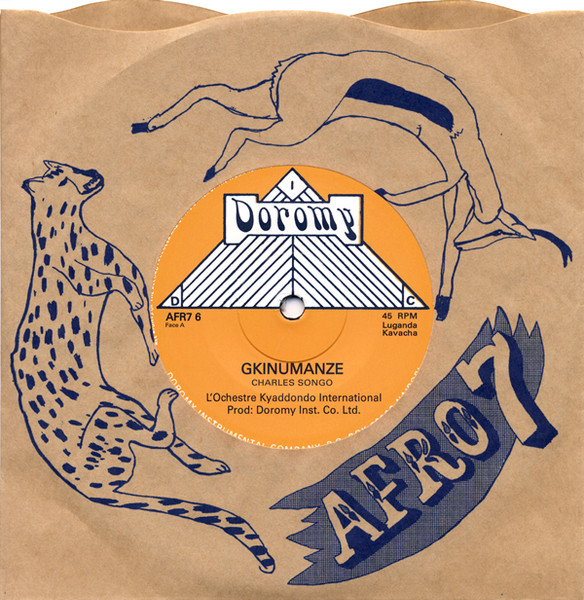 L'Orchestre Kyaddondo International / Mwenge Jazz Group - Gkinumanze / Kizunguzungu | Afro7 Records (AFR7 6)