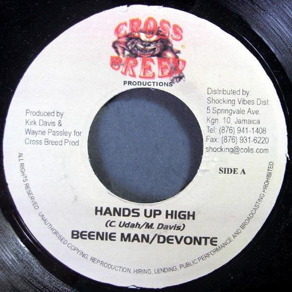 Beenie Man & Devonte / Gringo - Hands Up High / Star Life | Cross Breed Productions (none)