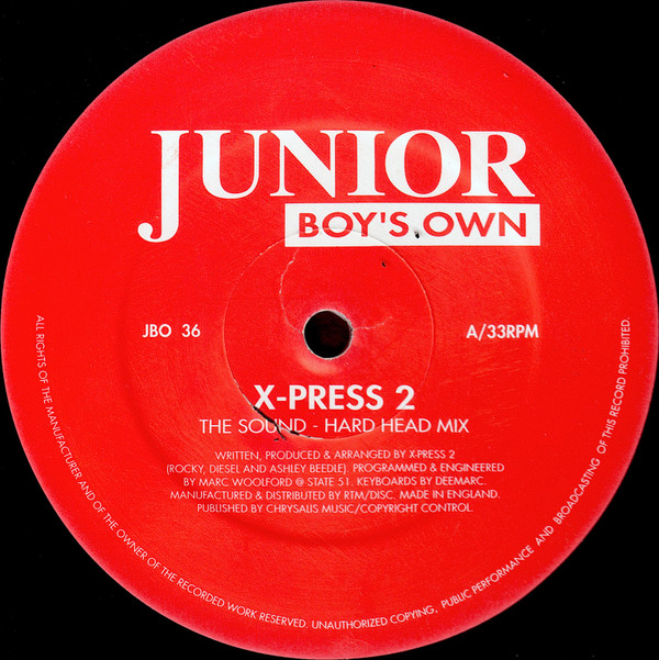 X-Press 2 - The Sound | Junior Boy's Own (JBO 36) - 4 X-Press 2 - The Sound | Junior Boy's Own (JBO 36) - 4
