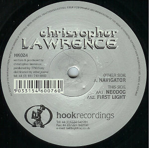 Christopher Lawrence - Navigator | Hook Recordings (HK024)