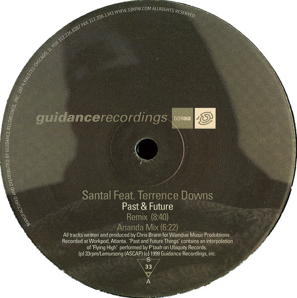 Santal Feat. Terrance Downs - Past & Future | Guidance Recordings (GDR068)