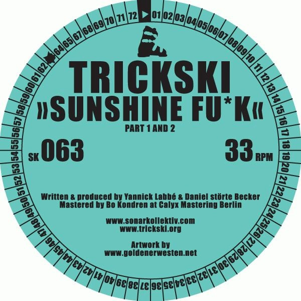 Trickski - Sweat / Sunshine Fu*k | Sonar Kollektiv (SK063) - 2
