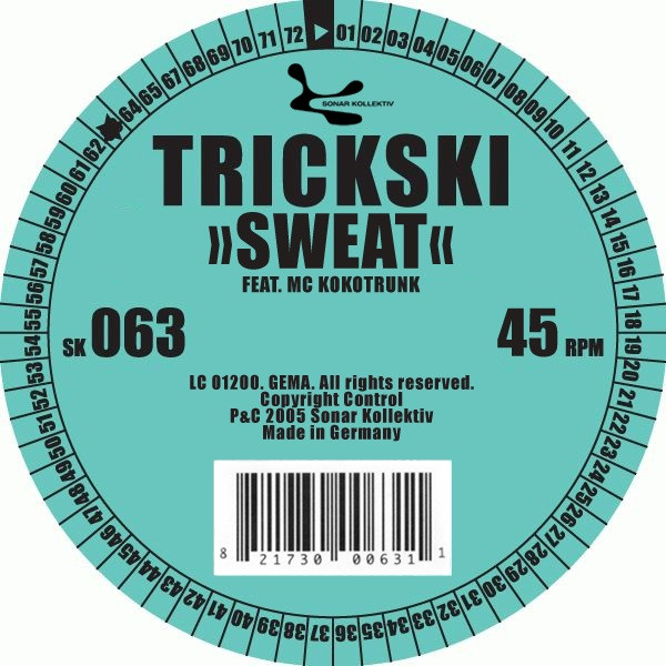 Trickski - Sweat / Sunshine Fu*k | Sonar Kollektiv (SK063) - main