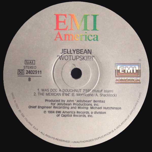John "Jellybean" Benitez - Wotupski!?! | EMI America (50 2402311) - 2 John "Jellybean" Benitez - Wotupski!?! | EMI America (50 2402311) - 2