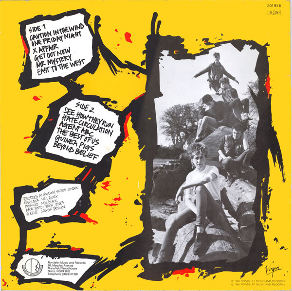 Anti-Pasti - Caution In The Wind | Virgin (201.936) Anti-Pasti - Caution In The Wind | Virgin (201.936)