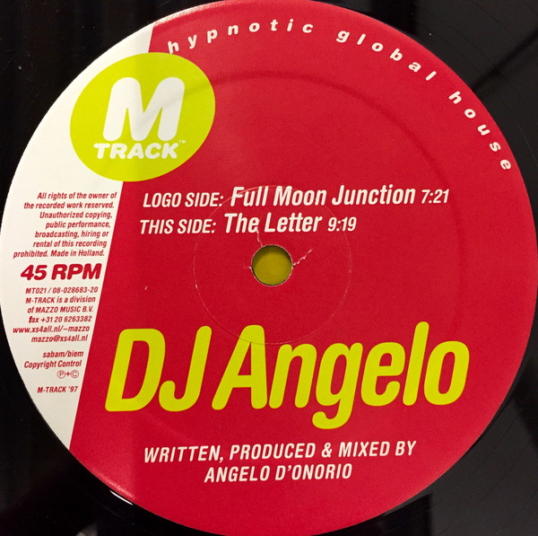 DJ Angelo - Full Moon Junction | M-Track (MT021)