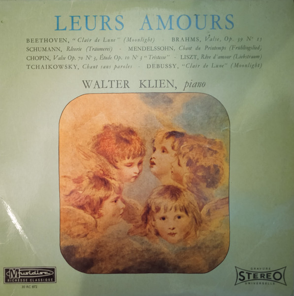 Walter Klien - Leurs Amours | Musidisc (30 RC 872)