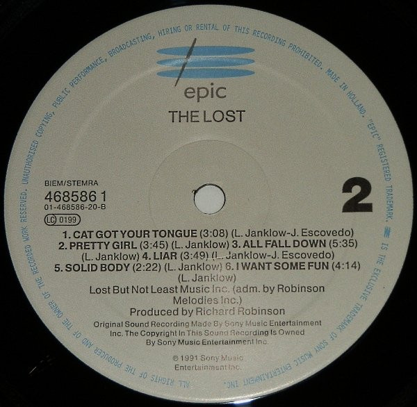 The Lost - The Lost | Epic (EPC 468586 1) - 2 The Lost - The Lost | Epic (EPC 468586 1) - 2