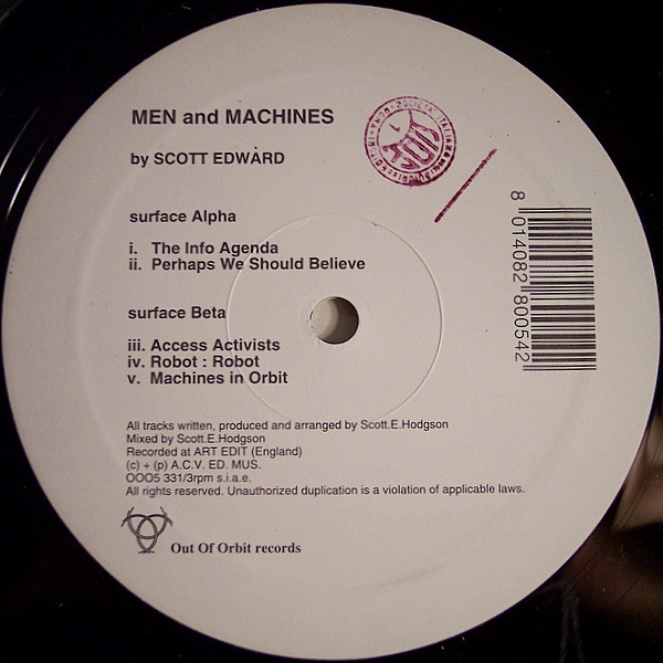 Scott Edward - Men And Machines | Out Of Orbit (OOO5) - 2 Scott Edward - Men And Machines | Out Of Orbit (OOO5) - 2
