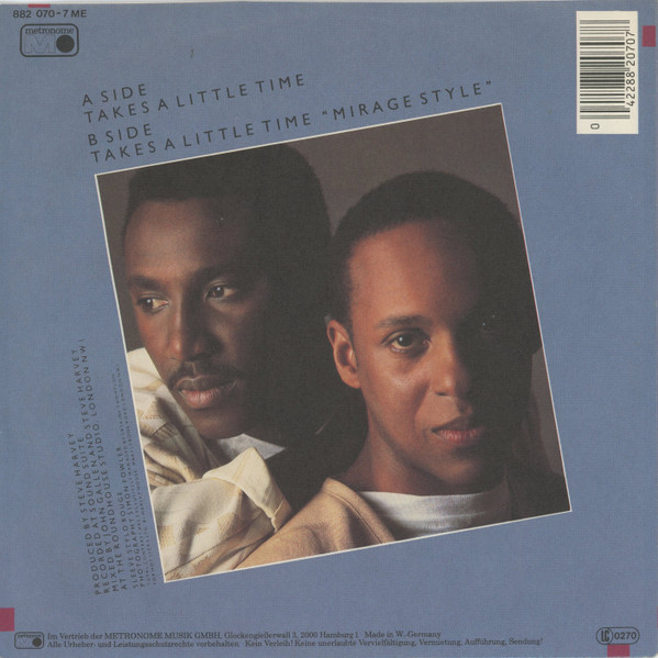 Total Contrast - Takes A Little Time | Metronome (882 070-7) - 2