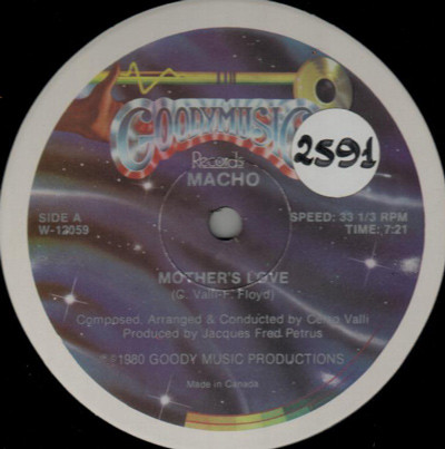 Macho - Mother's Love | Goody Music Records (W-12059)