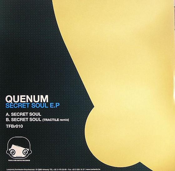 Quenum - Secret Soul E.P. | Toys For Boys Records (TFBr.010)