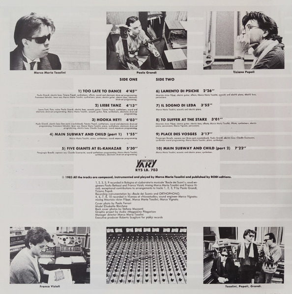 Marco Maria Tosolini - Mèlange | Yaki Record (RYS LB 703) - 2