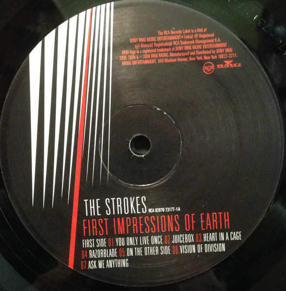 The Strokes - First Impressions Of Earth | RCA (82876 73177-1) - 3 The Strokes - First Impressions Of Earth | RCA (82876 73177-1) - 3