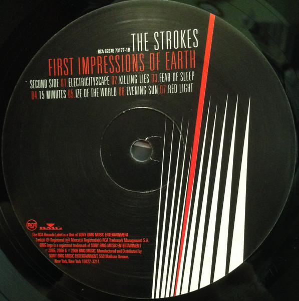 The Strokes - First Impressions Of Earth | RCA (82876 73177-1) - 4 The Strokes - First Impressions Of Earth | RCA (82876 73177-1) - 4