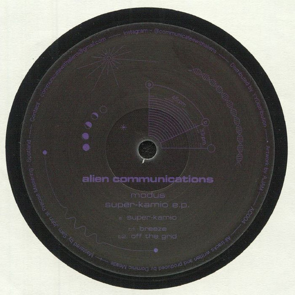 Modus - Super Kamio EP (USED) | Alien Communications (AC004) - main