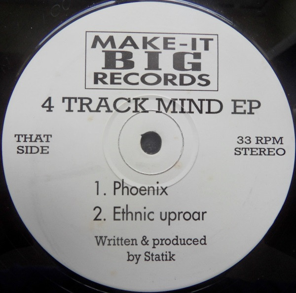 Scoota / Statik - 4 Track Mind EP | Make It Big Records (MB 001) - 2