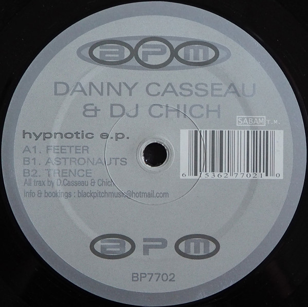Danny Casseau & DJ Chich - Hypnotic E.P. | Black Pitch Music (BP 7702)